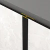 Rock the Wall T-Profil schwarz 280 x 3 x 0,69 cm