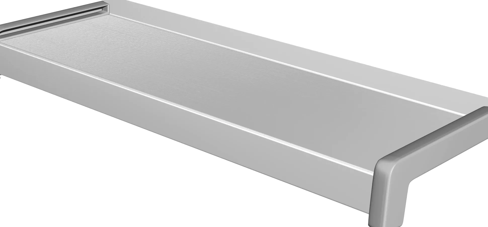 Sarei Fensterblech Aluminium silber Ausladung 300 mm Länge 3000 mm
