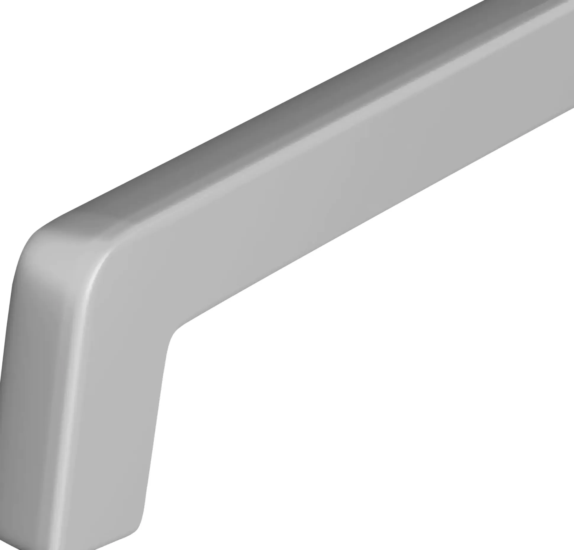 Sarei PVC Seitenteile silber 50 mm