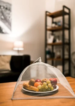 Schellenberg Abdeckhaube für Lebensmittel weiß