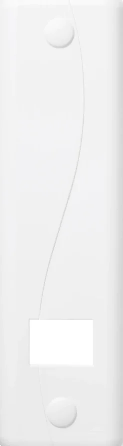 Schellenberg Abdeckplatte DUO SoftLine Lochabstand 18,5 cm weiß