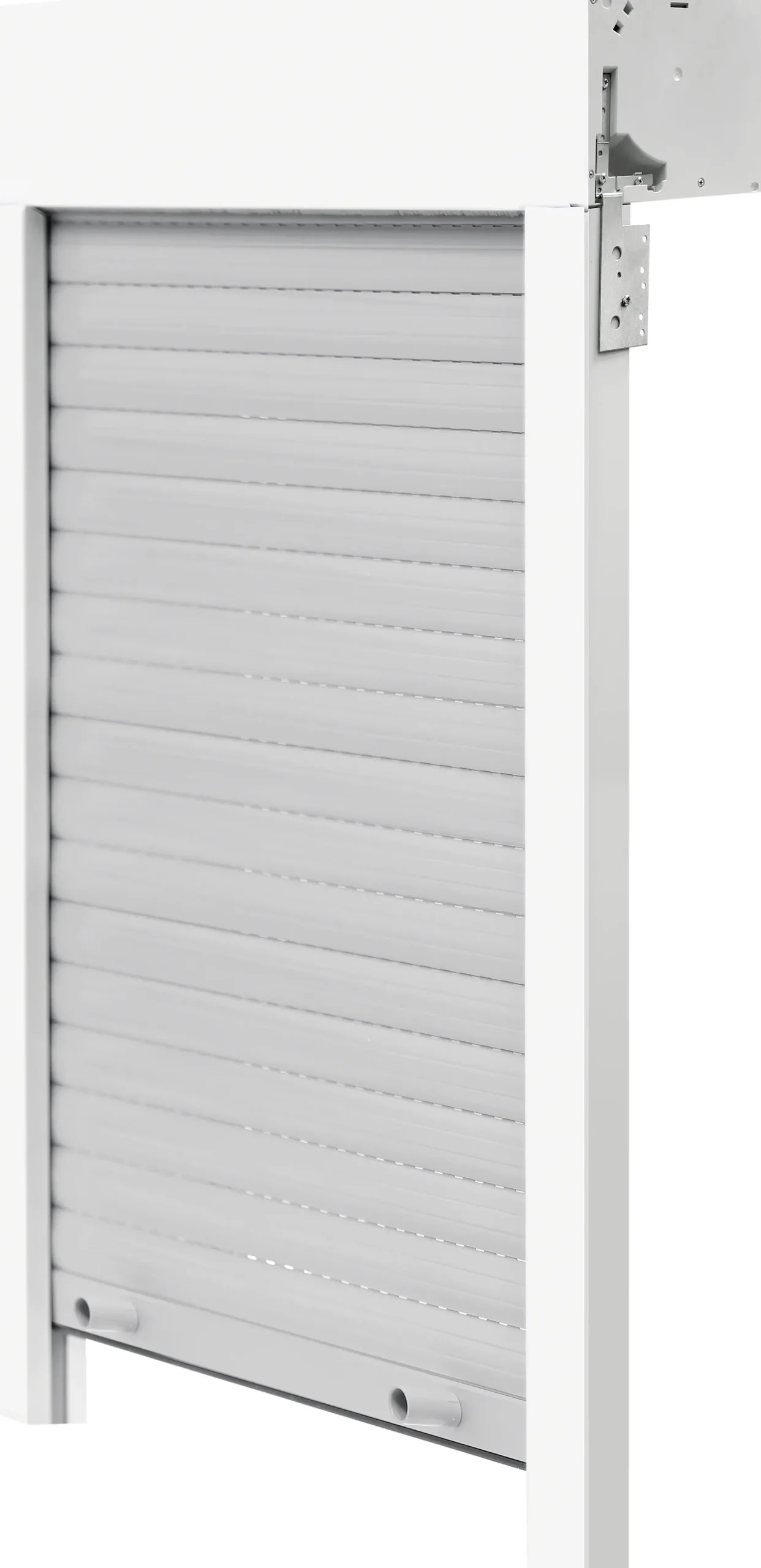 Schellenberg Aufsatzrollladen SB weiß/grau 100 x 120 cm