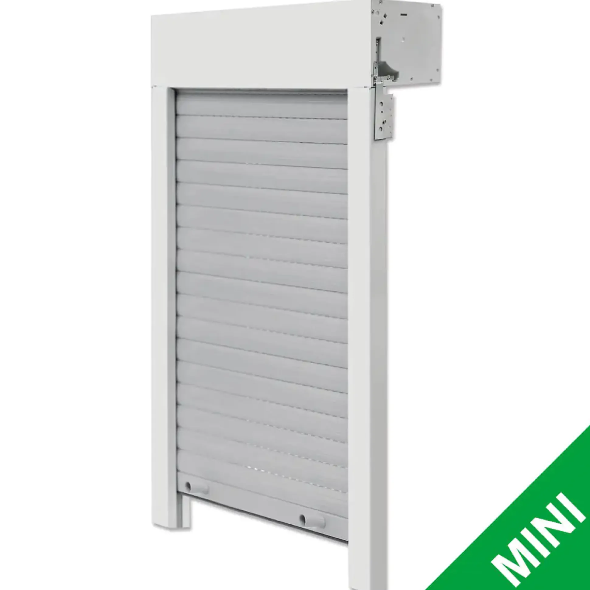 Schellenberg Aufsatzrollladen SB weiß/grau 100 x 120 cm