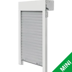 Schellenberg Aufsatzrollladen SB weiß/grau 80x100 cm