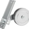 Schellenberg Einlasswickler Maxi Lochabstand 10,5 cm silber