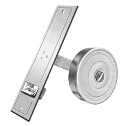 Schellenberg Einlasswickler Maxi Lochabstand 18,5 cm silber
