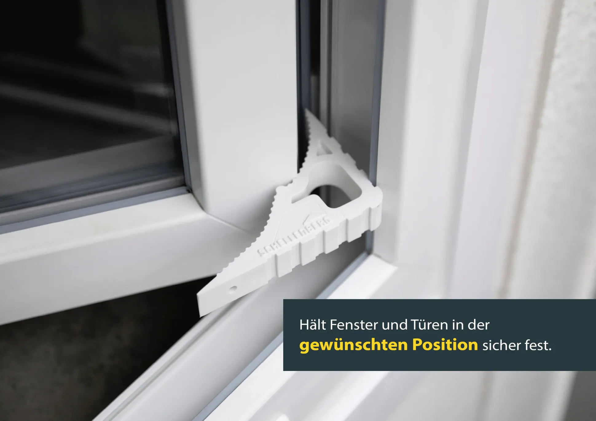 Schellenberg Fenster-/Türstopper Gesundes Stoßlüften und mehr