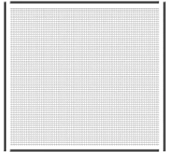Schellenberg Fliegengitter 130 x 150 cm weiß kürzbar
