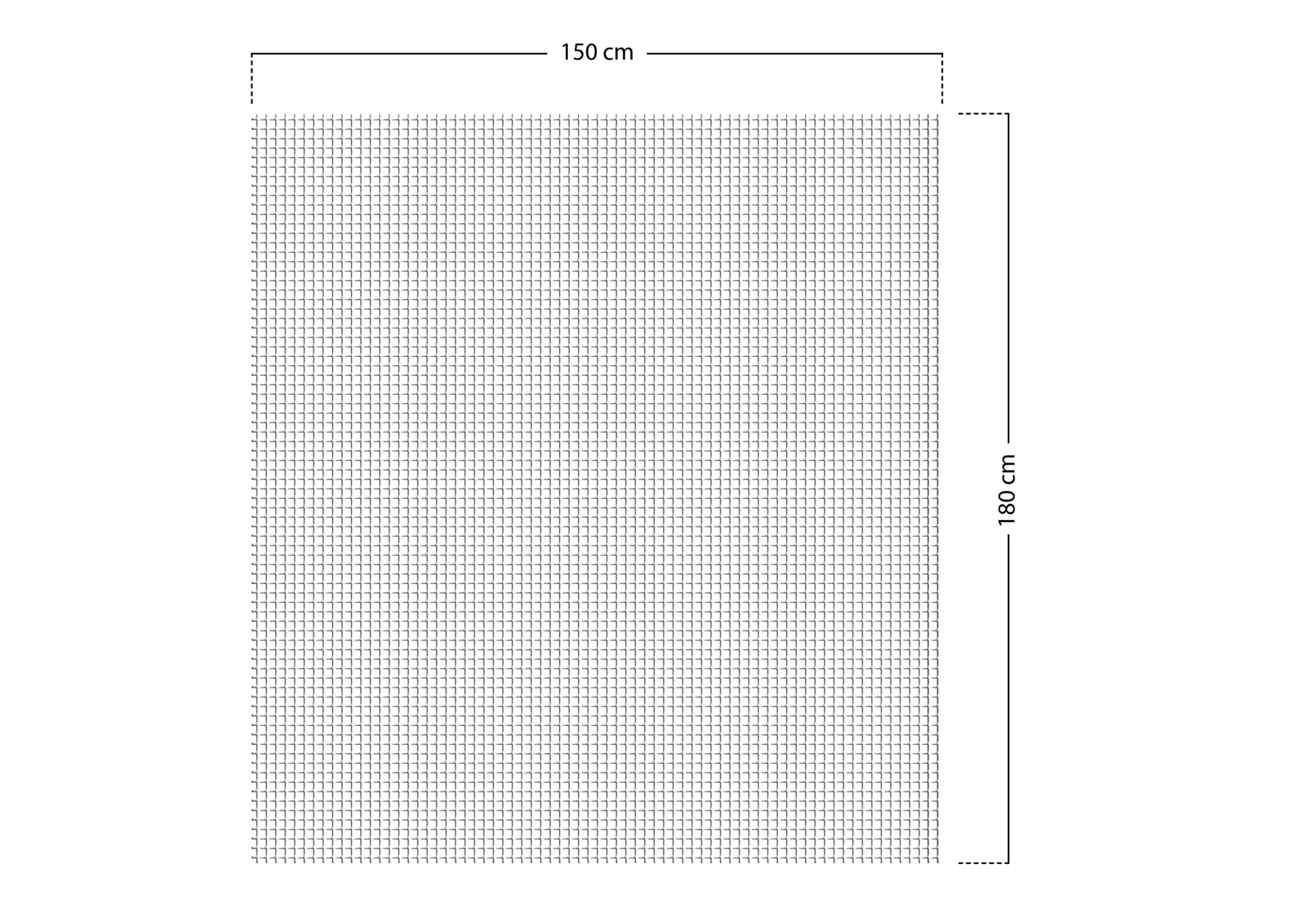 Schellenberg Fliegengitter 150 x 180 cm weiß kürzbar