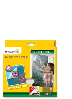 Schellenberg Fliegengitter 130 x 150 cm anthrazit kürzbar