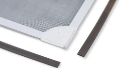 Schellenberg Fliegenschutzmagnetrahmen MAGNETIC 100 x 120 cm weiß kürzbar