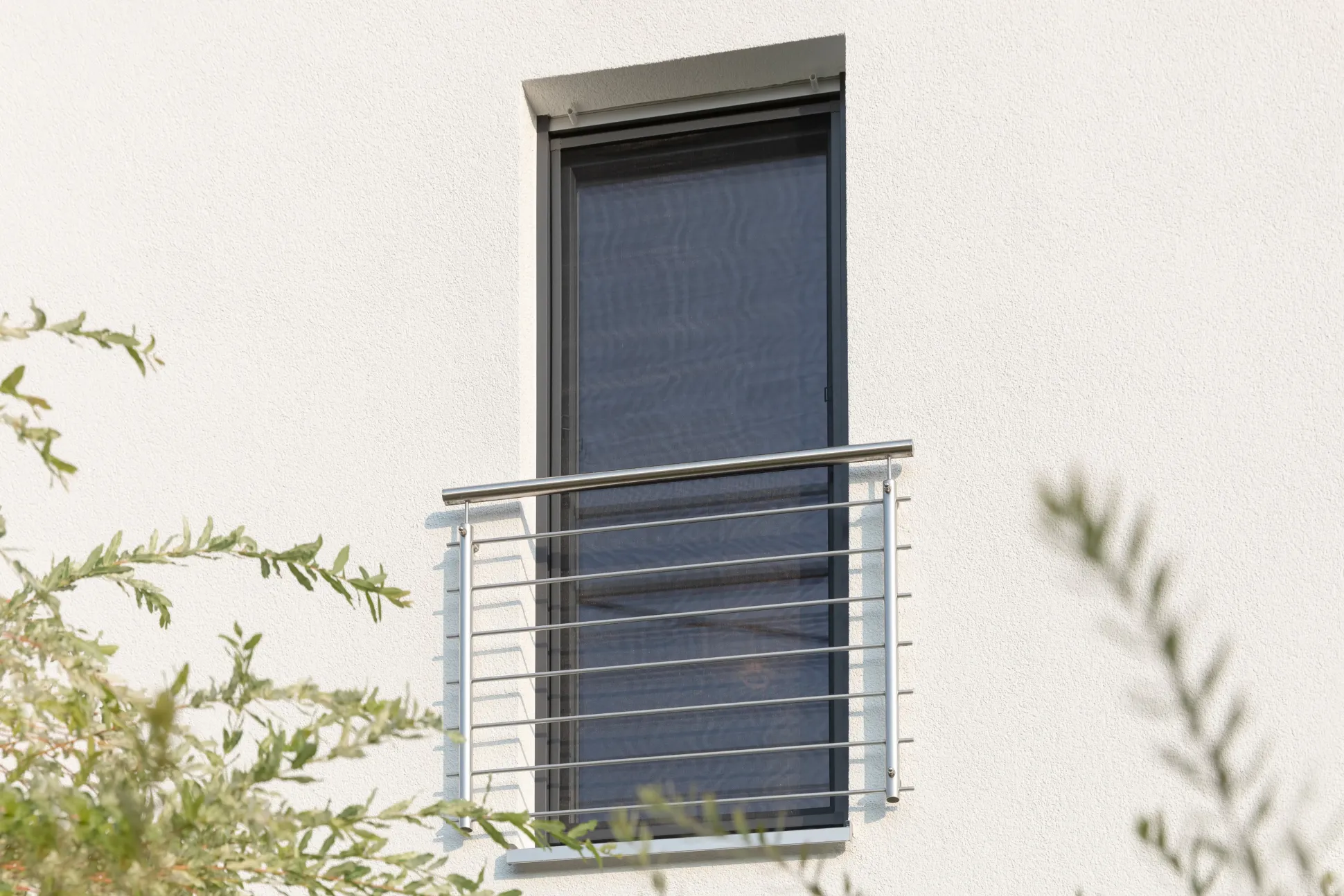 Schellenberg Fliegenschutz-Fenster PREMIUM 120 x 240 cm anthrazit/anthrazit kürzbar