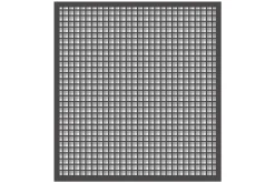 Schellenberg Fliegenschutz-Fenster ACTION 120 x 140 cm anthrazit/anthrazit kürzbar