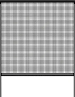 Schellenberg Fliegenschutz-Rollo 100 x 160 cm anthrazit/anthrazit kürzbar