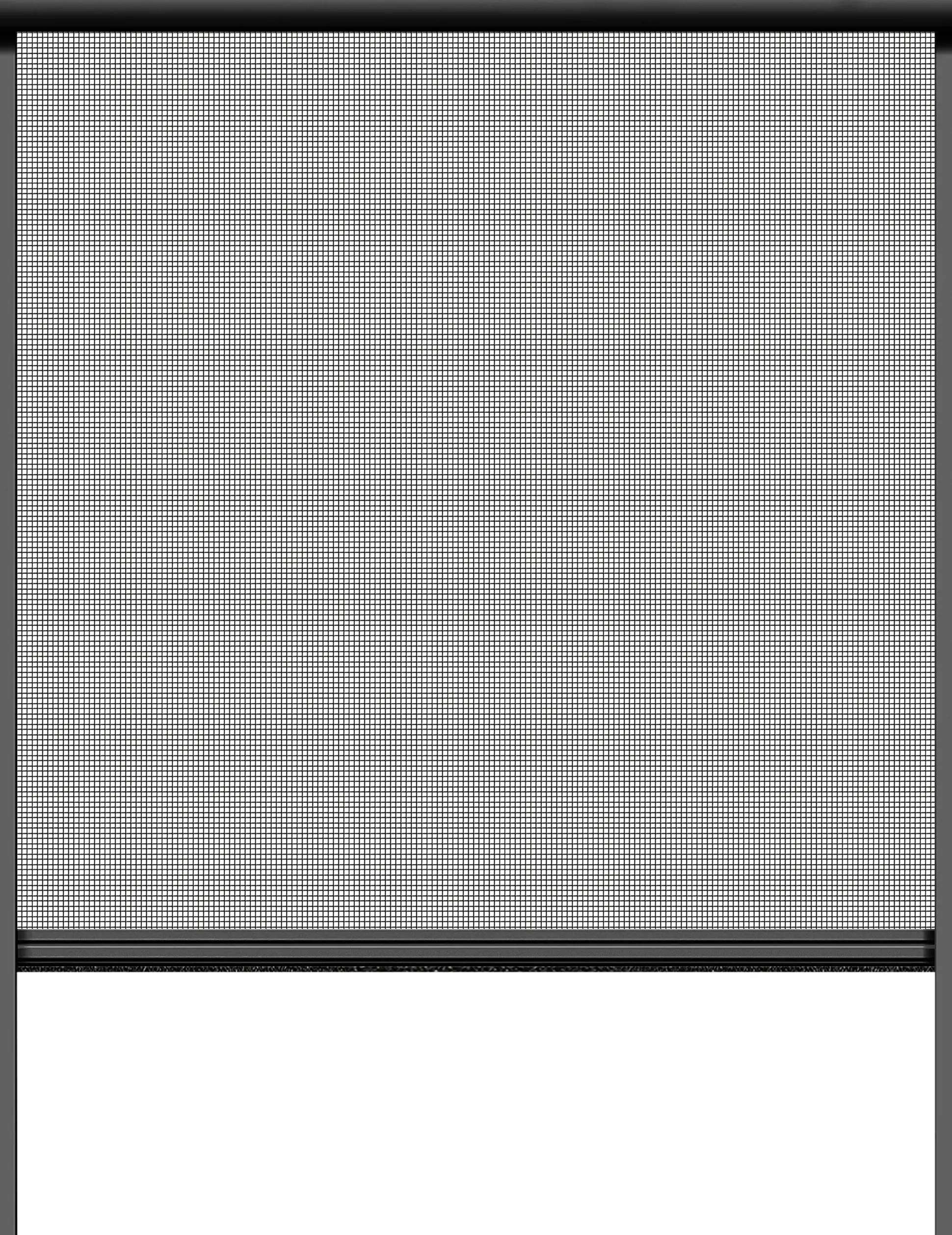 Schellenberg Fliegenschutz-Rollo 100 x 160 cm anthrazit/anthrazit kürzbar
