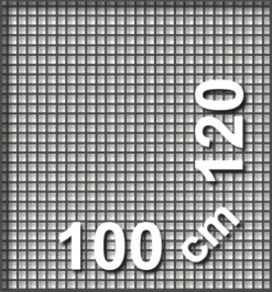 Schellenberg Fliegenschutz-Fenster PREMIUM 100 x 120 cm anthrazit/anthrazit kürzbar