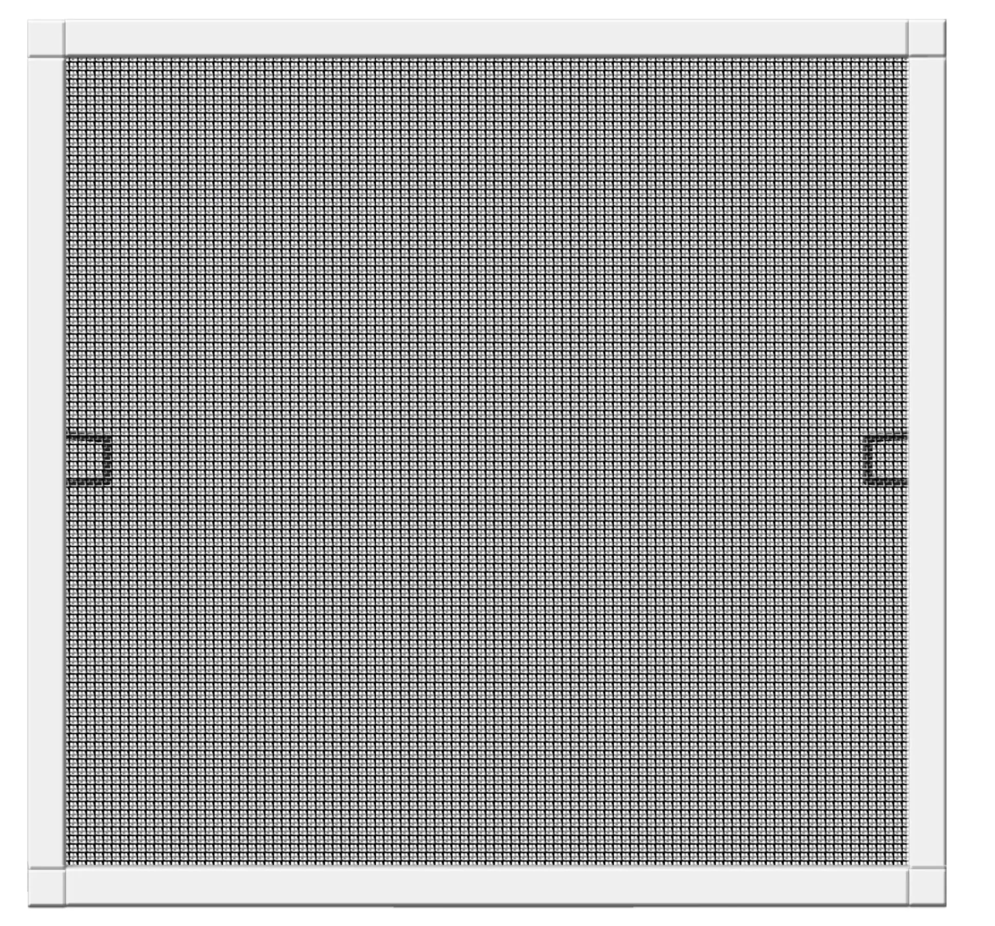 Schellenberg Fliegenschutz-Fenster PLUS 130 x 150 cm anthrazit/weiß kürzbar