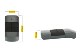 Schellenberg Funk-Handsender Powerlift 4-Kanal für Garagentore