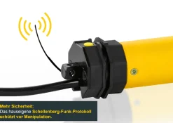 Schellenberg Funk-Rolladenmotor Premium 20 Nm Maxi für 60 mm Achtkantwelle