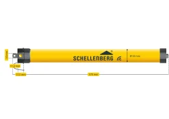 Schellenberg Funk-Rolladenmotor Premium 6Nm Mini