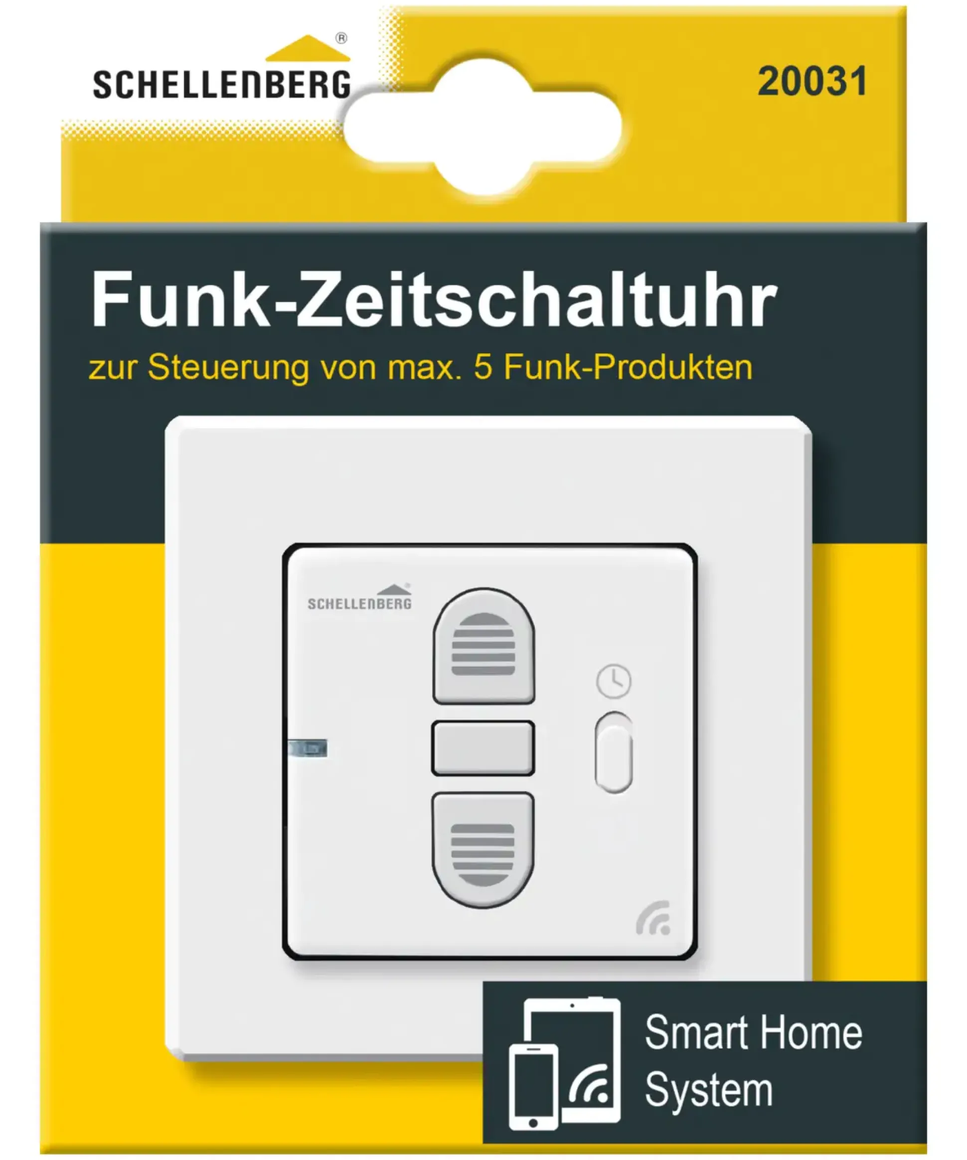 Schellenberg Funk-Zeitschaltuhr Aufputz
