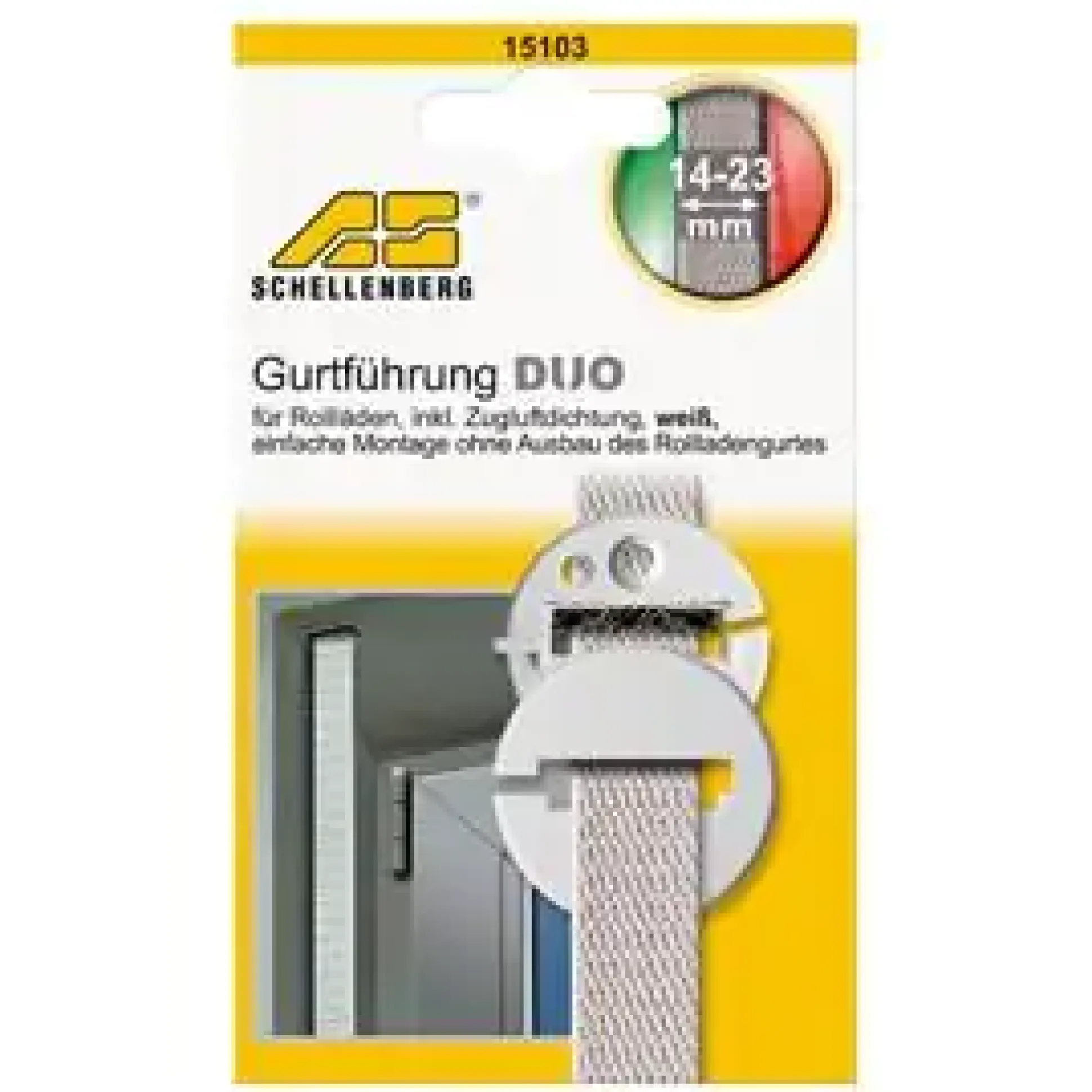 Schellenberg Gurtführung Duo rund System Mini / Maxi