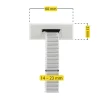 Schellenberg Gurtführung Duo rechteckig System Mini / Maxi