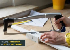 Schellenberg Kabelkanal System M weiß 210 cm Starterset