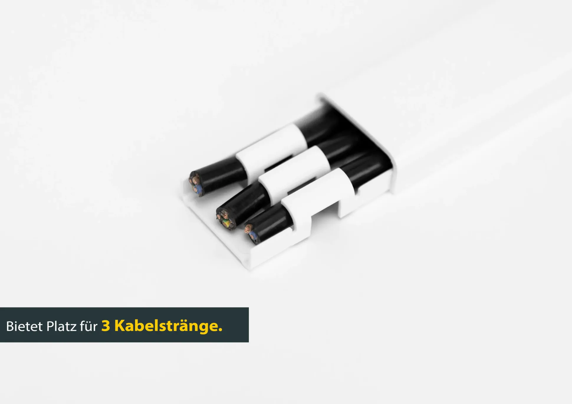 Schellenberg Kabelkanal System M weiß 210 cm Erweiterung
