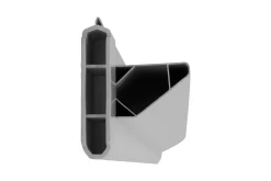 Schellenberg PVC-Winkelendleiste Maxi grau 1,50 m