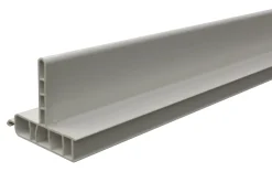 Schellenberg PVC-Winkelendleiste Maxi grau 1,50 m