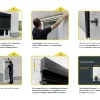 Schellenberg Raffstore Express, anthrazit 180 x 160 cm, Blende 25 cm
