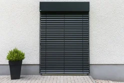 Schellenberg Raffstore Express, anthrazit 150 x 220 cm, Blende 30 cm