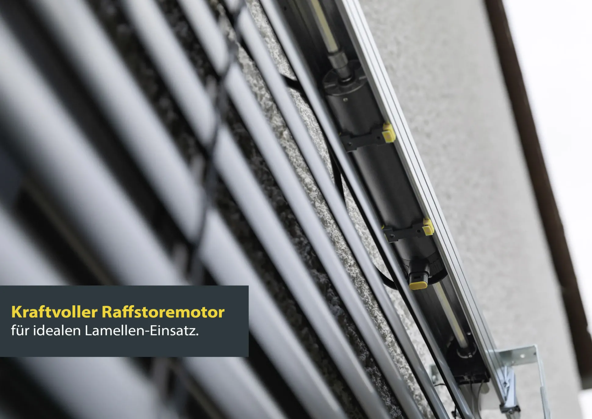 Schellenberg Raffstore Express, anthrazit 230 x 160 cm, Blende 25 cm