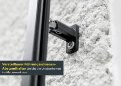 Schellenberg Raffstore Express, anthrazit 190 x 220 cm, Blende 30 cm