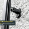 Schellenberg Raffstore Express, anthrazit 150 x 240 cm, Blende 30 cm