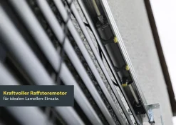 Schellenberg Raffstore Express, anthrazit 180 x 220 cm, Blende 30 cm
