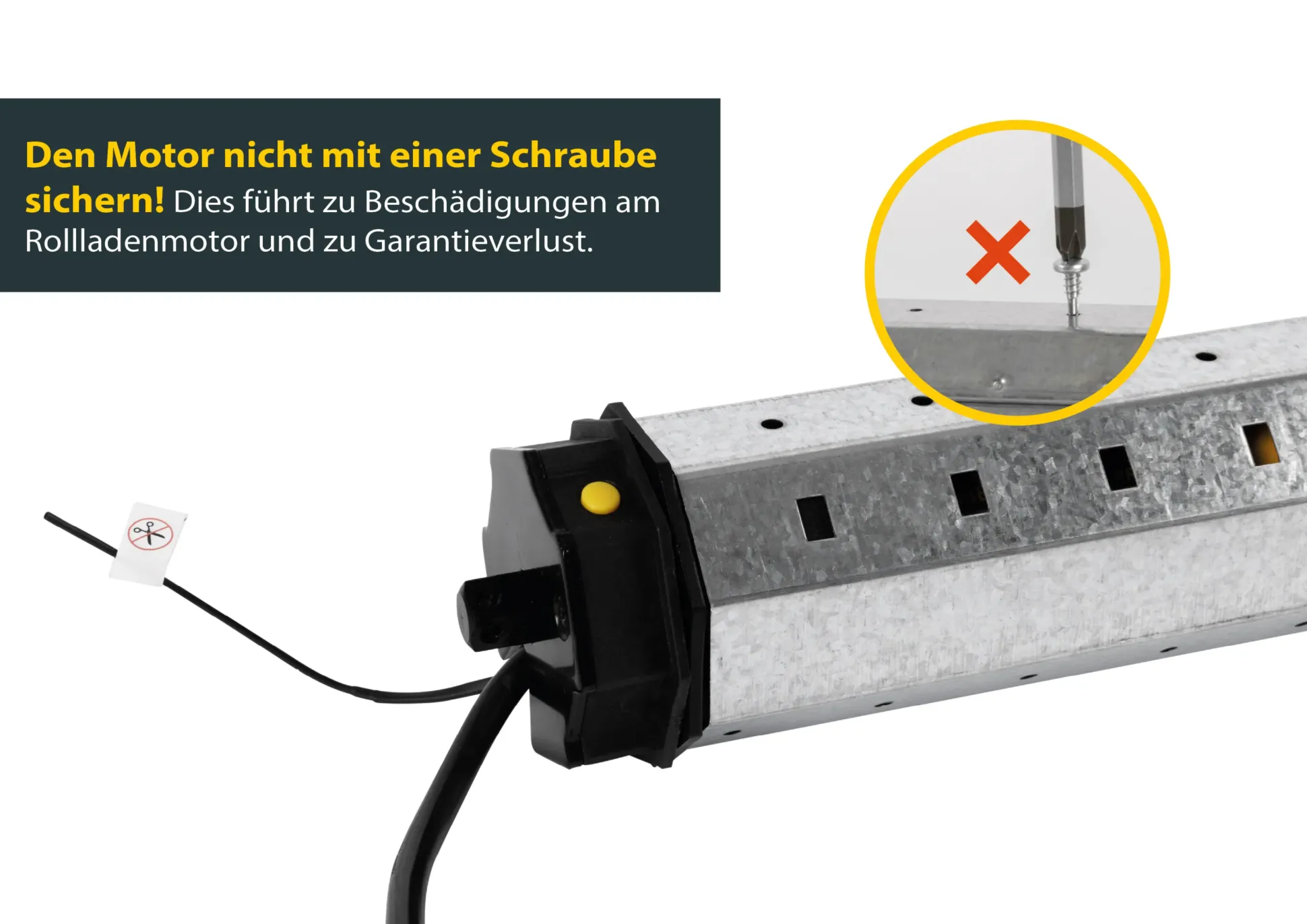 Schellenberg Rolladenwelle Maxi, 6 x 100 cm Achtkantige Stahlrohrwelle