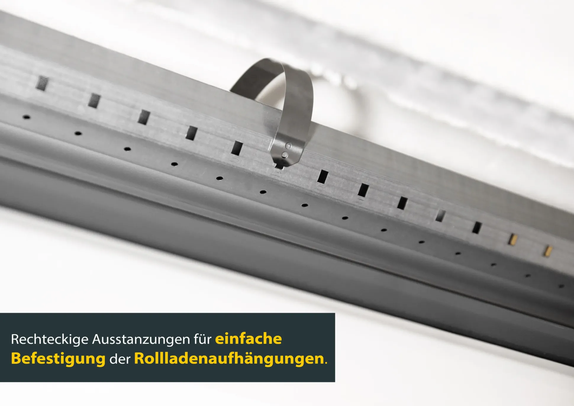 Schellenberg Rolladenwelle Maxi, 6 x 100 cm Achtkantige Stahlrohrwelle