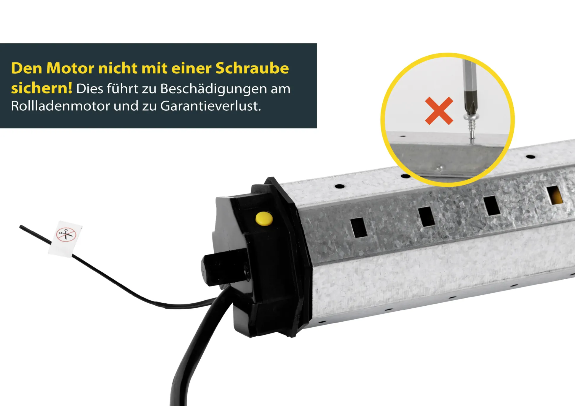 Schellenberg Rolladenwelle Maxi, 6 x 100 cm Achtkantige Stahlrohrwelle