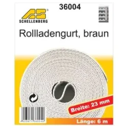 Schellenberg Rollladengurt braun Breite 23 mm - Länge 6 m
