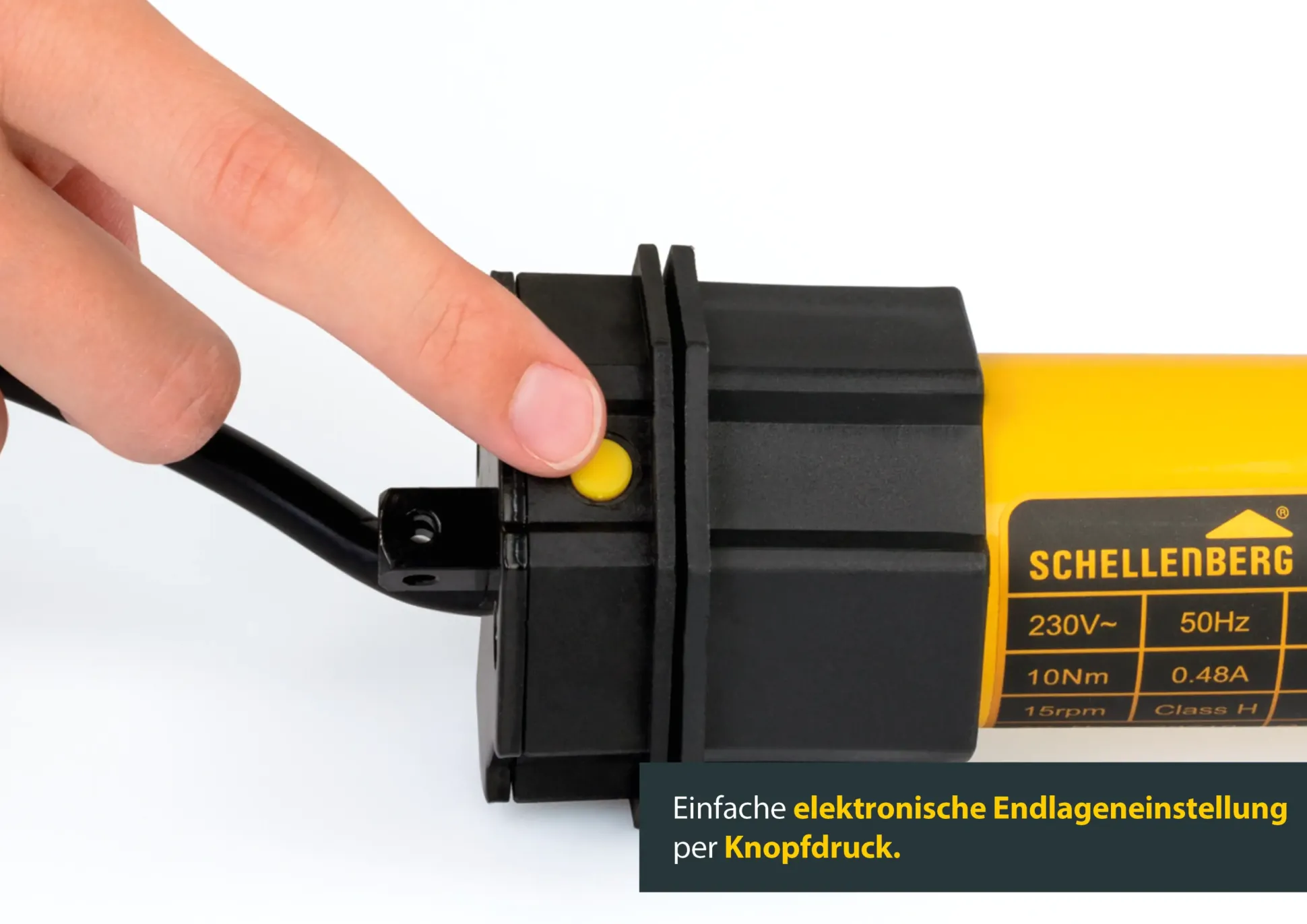 Schellenberg Rollladenmotor Maxi PLUS 10 Nm für 60 mm Achtkantwellen