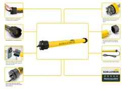Schellenberg Rollladenmotor Maxi PLUS 20 Nm für 60 mm Achtkantwellen