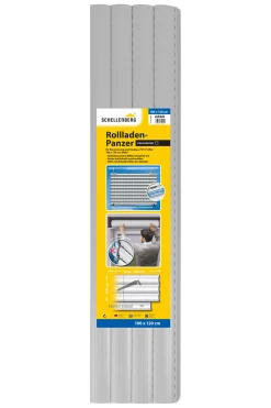 Schellenberg Rollladenpanzer Komplett-Set Maxi 100 x 120 cm grau