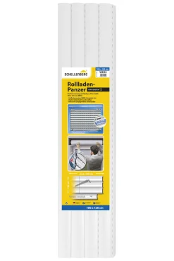 Schellenberg Rollladenpanzer Komplett-Set Maxi 100 x 120 cm weiß
