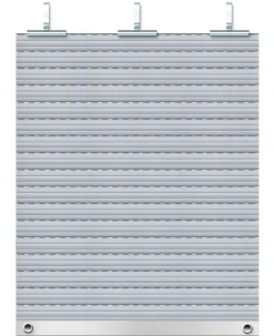 Schellenberg Rollladenpanzer komplett Set für System Mini 120 x 140 cm grau