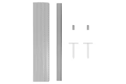Schellenberg Rollladenpanzer komplett Set für System Mini 100 x 120 cm grau