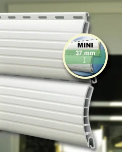 Schellenberg Rollladenprofil System Mini Länge 150 cm, Breite 3,7 cm, grau
