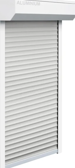 Schellenberg SB-Vorbau-Rollladen 80 x 100 cm,45° Kasten weiß