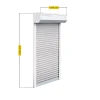 Schellenberg SB-Vorbau-Rollladen 100 x 210 cm 45° Kasten weiß